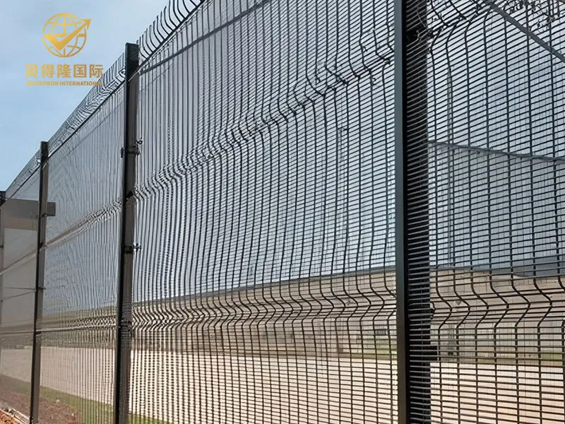 مكافحة تسلق سياج أمني عال